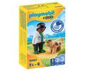 PLAYMOBIL 1-2-3 Κτηνίατρος με σκυλάκι 70407