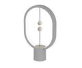 DesignNest Heng Balance Mini |Plastic Lamp Ellipse| Διακοσμητική λάμπα με μαγνητικό διακόπτη (Light Grey)