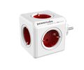 Allocacoc® PowerCube |Original| Πολύπριζο 5 θέσεων – Κόκκινο – 1100RD/DEORPC