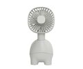 Designnest® PetFan |MUID| Ανεμιστήρας USB σε σχήμα ζωάκι αλπακά (Γκρι)