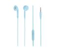Tellur Fly In-Ear Headphones με Noise Reduction Memory Foam Ear Plugs Ακουστικά σε γαλάζιο χρώμα (TLL162162)