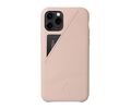 Native Union Clic Card Δερμάτινη Θήκη προστασίας για Apple iPhone 11 Pro με υποδοχή για κάρτες – ροζ