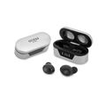 Guess Bluetooth Stereo Headset 5.0 True Wireless Ασύρματα Ακουστικά & θήκη φόρτισης (Silver - GUTWST31EG)