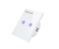 Tellur WiFi Switch 2 Ports 1800W Έξυπνος διακόπτης WiFi 2 θυρών σε λευκό (TLL331491)