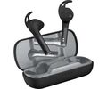 Defunc TRUE SPORT Bluetooth 5.2 Ασύρματα Αθλητικά True Wireless Ακουστικά με θήκη (μαύρο)