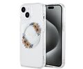 Guess “Flowers Wreath Collection” MagSafe Hard Case Θήκη προστασίας από σκληρό πλαστικό – iPhone 14 (Διάφανο – GUHMP14SHFWFCT)