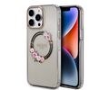 Guess “Flowers Wreath Collection” MagSafe Hard Case Θήκη προστασίας από σκληρό πλαστικό – iPhone 14 Pro Max (Μαύρο – GUHMP14XHFWFCK)