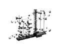 The Source –  Spacerail – DIY Roller Coaster Kit με Loop-the-Loop & 10 μέτρα Πίστας