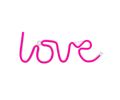 Forever Neon LED Light Love pink Bat