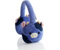 Lazerbuilt Squishmallows Ingred The Cow – Λούτρινα Ασύρματα Παιδικά Ακουστικά με Μικρόφωνο