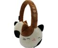 Lazerbuilt Squishmallows Cam the Cat – Λούτρινα Ασύρματα Παιδικά Ακουστικά με Μικρόφωνο