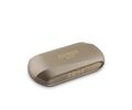Guess Elongated Metallic Classic Printed Logo True Wireless ENC Earphones (Gold - GUTWSC2MCDSD)