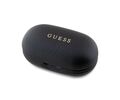 Guess Grained Printed Classic Logo True Wireless ENC Earphones (Black - GUTWSPGTSPSK)