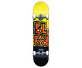 BLIND Og Stacked FP Soft Wheels Complete Skateboard 7.5'' - Black/Yellow