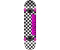 SPEED DEMONS Checkers Complete Skateboard 7.75'' - Μαύρο/Ροζ