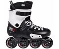 POWERSLIDE Zoom Pro 80 Πατίνια Χρώμα (Μαύρο-Λευκό), Μέγεθος (39-40)