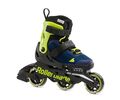 ROLLERBLADE Microblade 3WD 2021 Αυξομειούμενα Πατίνια - Blue Royal/Lime Χρώμα (Μαύρο-Μπλε-Κίτρινο), Μέγεθος (28-32)