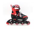 ΑΘΛΟΠΑΙΔΙΑ Αυξομειούμενα Inline/Roller Skates/Παγοπέδιλα, 3 σε 1, για Αγόρια Χρώμα (Κόκκινο), Μέγεθος (38-41)