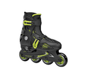 ROCES Orlando III Αυξομειούμενα Inline Πατίνια - Μαύρο/Lime Χρώμα (Μαύρο-Λάιμ), Μέγεθος (36-40)