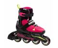 ROLLERBLADE Microblade Αυξομειούμενα Πατίνια -  Pink/Light Green Χρώμα (Ροζ), Μέγεθος (33-36.5)