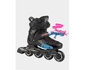 FR Skates FR J Αυξομειούμενα πατίνια παιδικά - Μαύρα Χρώμα (Μαύρο), Μέγεθος (32-34)