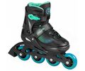 PLAYLIFE Joker Blue Sky Combo Αυξομειούμενα Πατίνια Χρώμα (Μαύρο-Μπλε), Μέγεθος (34-37)