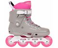 POWERSLIDE Next SL Pink 80 Urban Πατίνια - Γκρι/Ροζ Χρώμα (Γκρι-Ροζ), Μέγεθος (38-39)