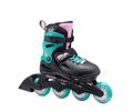 ROLLERBLADE Fury Αυξομειούμενα Πατίνια - Μαύρο/Πράσινο Χρώμα (Μαύρο-Πράσινο), Μέγεθος (29-33)