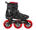 POWERSLIDE Imperial Black Red 110 Inline Skates - Μαύρο/Κόκκινο Χρώμα (Μαύρο-Κόκκινο), Μέγεθος (45-46)