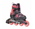 ROLLERBLADE Microblade SL Αυξομειούμενα Πατίνια - Μαύρο/Κοραλί Χρώμα (Μαύρο-Κοραλί), Μέγεθος (36.5-40.5)