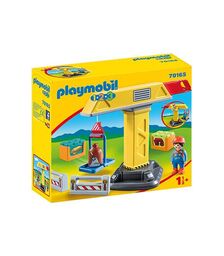 PLAYMOBIL 1-2-3 Γερανός Κατασκευών 70165