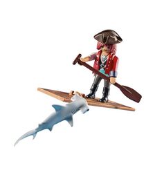 PLAYMOBIL Πειρατής με σχεδία και σφυροκέφαλος καρχαρίας 70598PLAYMOBIL Πειρατής με σχεδία και σφυροκέφαλος καρχαρίας 70598