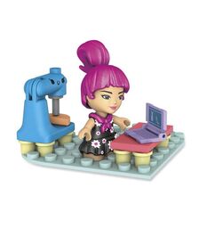 MEGA BLOKS BARBIE - ΦΙΓΟΥΡΕΣ ΜΕ ΑΞΕΣΟΥΑΡ-DESIGNER GWR21/GWR23