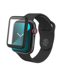 ZAGG InvisibleShield Full Face Tempered Glass Full Glue για Apple Watch Series 5/4 (44mm – μαύρο πλαίσιο)