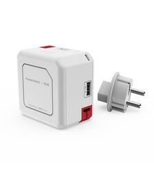 Designnest® PowerUSB |Portable| (5000mAh) Φορητό Hub & Powerbank 4 θέσεων USB-A