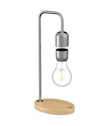 Designnest® Levitating Light Bulb |Table Lamp| Μαγνητικό αιωρούμενο επιτραπέζιο φωτιστικό (ασημί)