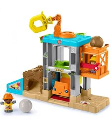 FISHER PRICE LITTLE PEOPLE - ΕΡΓΟΤΑΞΙΟ ΣΕΤ ΜΕ ΗΧΟΥΣ HCJ64