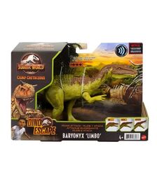 JURASSIC WORLD ΒΑΡΥΟΝΥΧΑΣ ΔΕΙΝΟΣΑΥΡΟΣ ΜΕ ΚΙΝΟΥΜΕΝΑ ΜΕΛΗ, ΛΕΙΤΟΥΡΓΙΑ ΕΠΙΘΕΣΗΣ & ΗΧΟΥΣ GWD12-2