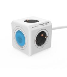 Allocacoc® PowerCube |Extended SmartHome| Τηλεχειριζόμενο Πολύπριζο 4 θέσεων – Γκρι – 10753/DEEXSH