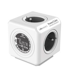 Allocacoc® PowerCube |Extended Monitor| Πολύπριζο 4 θέσεων – Γκρι – 8910/DEEXMO
