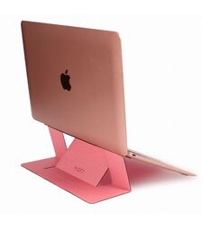 Allocacoc MOFT |laptop stand| Αόρατο αναδιπλούμενο laptop stand για φορητούς έως 15,6" (rose gold)