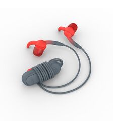 iFROGZ Sound Hub Plugz Ασύρματα Ακουστικά (γκρι/κόκκινο)
