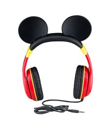 eKids Mickey Mouse Ενσύρματα Ακουστικά με ασφαλή μέγιστη ένταση ήχου για παιδιά και εφήβους (MK-140) (Κόκκινο/Κίτρινο/Μαύρο)
