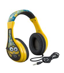 eKids Minions Ενσύρματα Ακουστικά με ασφαλή μέγιστη ένταση ήχου για παιδιά και εφήβους (MS-140) (Κίτρινο/Μαύρο)