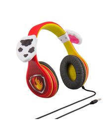 eKids Paw Patrol Marshall Ενσύρματα Ακουστικά με ασφαλή μέγιστη ένταση ήχου για παιδιά και εφήβους (PW-140MA) (Κόκκινο/Κίτρινο)