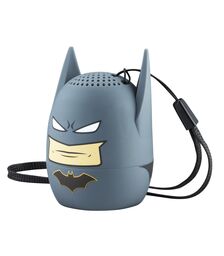 eKids Batman Φορητό ηχείο Bluetooth για παιδιά με λουράκι καρπού (Γκρι/Μαύρο)