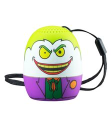 eKids Joker Φορητό ηχείο Bluetooth για παιδιά με λουράκι καρπού (Μωβ/Κίτρινο)