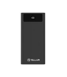 Tellur Powerbank PD200 20.000mAh σε μαύρο χρώμα με 2x USB, 1xUSB-C (TLL158241)