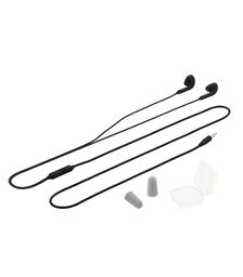 Tellur Fly In-Ear Headphones με Noise Reduction Memory Foam Ear Plugs Ακουστικά σε μαύρο χρώμα (TLL162142)
