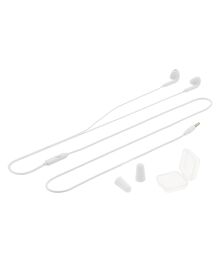 Tellur Fly In-Ear Headphones με Noise Reduction Memory Foam Ear Plugs Ακουστικά σε λευκό χρώμα (TLL162152)